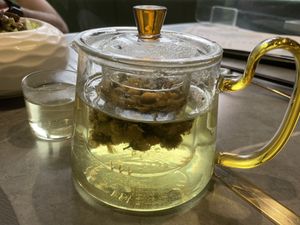 Chrysanthemum tea   at Emerald 珺 in Hong Kong Island