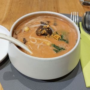 Vegan Sichuan Dan Dan Noodle 純素擔擔麵 at Emerald 珺 in Hong Kong Island