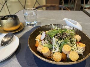 Scallop Salad at Emerald 珺 in Hong Kong Island