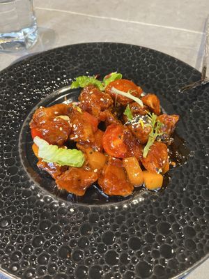 Monkey brain with grapefruit  at Emerald 珺 in Hong Kong Island