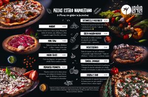 Menú Cafe Layla disponible de 5:30 pm a 9:30 pm. Todos los dias excepto los martes. Abierto en Navidad y Año Nuevo 2020. at Layla Restaurant Plants & Mushrooms in Puerto Morelos