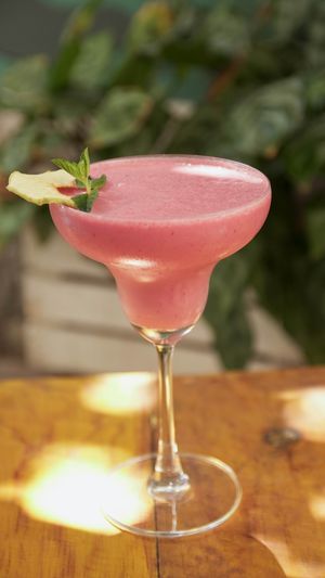 Feel the beet! at Layla Restaurant Plants & Mushrooms in Puerto Morelos