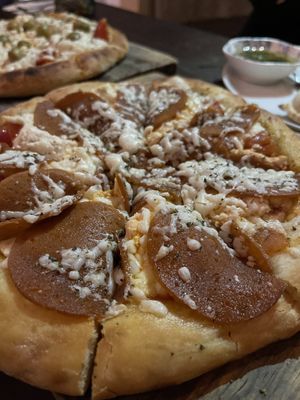 Pepperoncha   at Layla Restaurant Plants & Mushrooms in Puerto Morelos