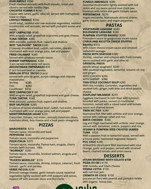  at Layla Restaurant Plants & Mushrooms in Puerto Morelos