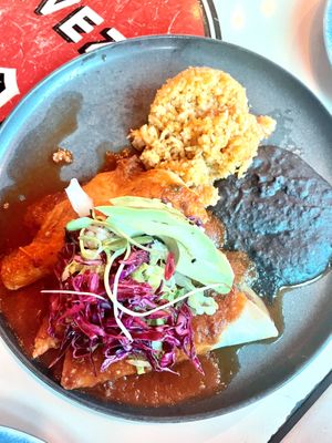 Impossible Enchiladas  at The 3 Amigos  in Edmonton