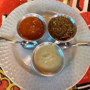Ooooo salsa!  at The 3 Amigos  in Edmonton