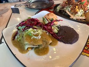 Spicy Impossible Enchiladas   at The 3 Amigos  in Edmonton