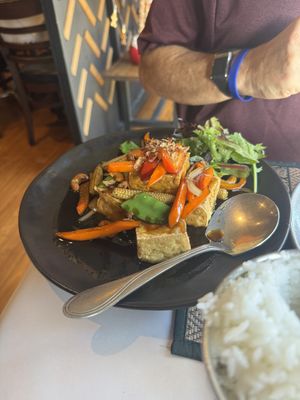 Tamarind tofu  at Suwan Thai Cuisine in Hampton