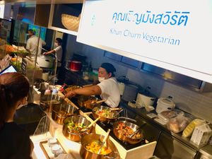 Khunchurn vegetarians new latest branch at Central Plaza Ladprow G floor.  at Khun Churn - Central Plaza Ladprao - Food Stall in Bangkok