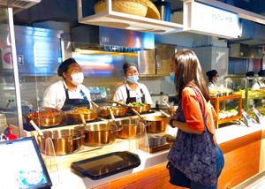 Khunchurn vegetarians new latest branch at Central Plaza Ladprow G floor.  at Khun Churn - Central Plaza Ladprao - Food Stall in Bangkok