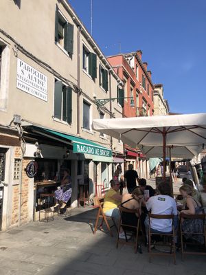 Terrazza esterna   at Ae Bricoe in Venice