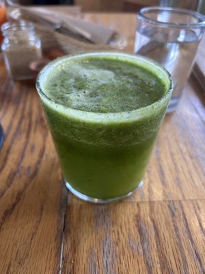 Jugo verdee  at Rústica in San Miguel De Allende