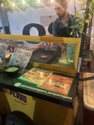 Best vegan burger!   at Perro No Come Perro in Tulum