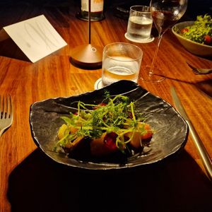 Entree beet salad at The Restaurant at Hotel Wailea in Wailea