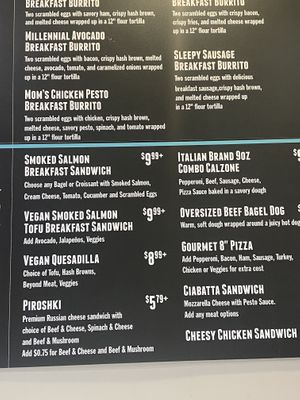 Vegan Sammie and Vegan Quesadilla Available  at It's A Grind Coffee House in San Leandro