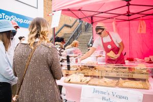 Bracknell Vegan Market Stall at Vegan Market in Bracknell