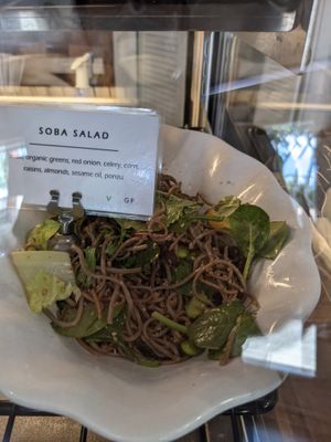Soba at Kaimana Farm Cafe in Honolulu