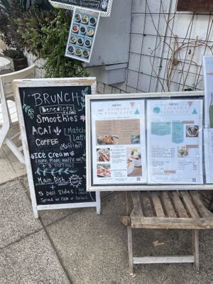 brunch menu   at Kaimana Farm Cafe in Honolulu