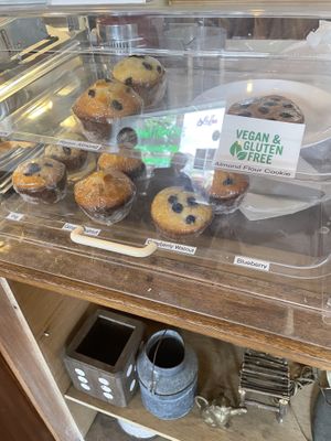 vegan + gf cookie option!  at Kaimana Farm Cafe in Honolulu