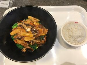 Food at Hong Kong Adventist Hospital Cafeteria in New Territories