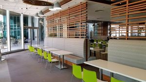 Interior at Hong Kong Adventist Hospital Cafeteria in New Territories