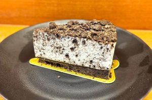 Vegan Oreo Cheesecake 全素Oreo芝士蛋糕 at Hong Kong Adventist Hospital Cafeteria in New Territories