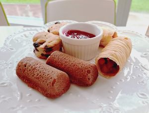Vegan Afternoon Tea Set (Preorder: Whatsapp 5400-7202) at Hong Kong Adventist Hospital Cafeteria in New Territories