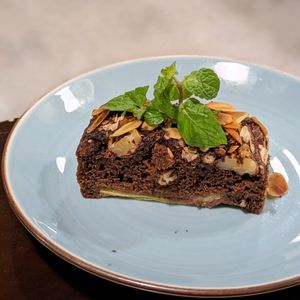 Vegan Mixed Nuts Chocolate Cake at VEJO - The Vege journey in Hanoi
