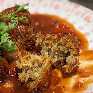 Vegan Meatball at VEJO - The Vege journey in Hanoi