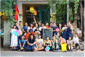 Monthly Karma Kitchen are hosted. So warm- heart feeling at VEJO - The Vege journey in Hanoi