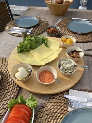 Vegan breakfast  at Casa Vegana Arucas in Gran Canaria