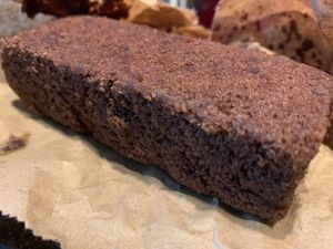 VG brownie  at Café Shrub in Blaydon