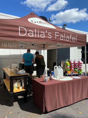 Dalia’s Falafel  at Dalia's Falafel in Kensington