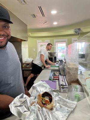  at Dalia's Falafel in Kensington