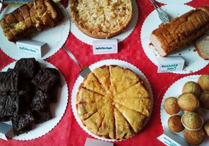 Vegan cakes at Radikalecker in Berlin