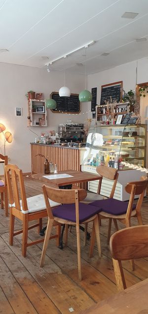 The interior at Radikalecker in Berlin