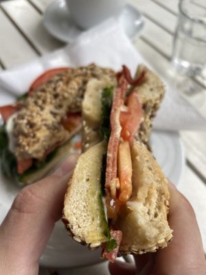 BLT bagel  at Radikalecker in Berlin