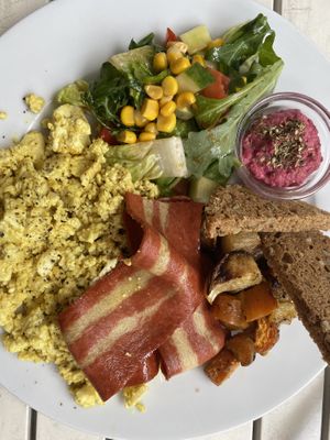 Tofu scramble  at Radikalecker in Berlin