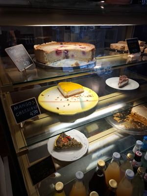 Cake selection at Radikalecker in Berlin