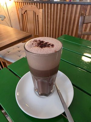 Chai Schokolade mit Sojamilch at Radikalecker in Berlin