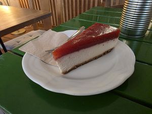 New yorker cheesecake at Radikalecker in Berlin