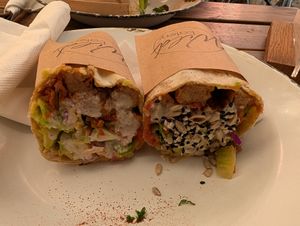 Prego wrap at Wild Eatery in Western Cape