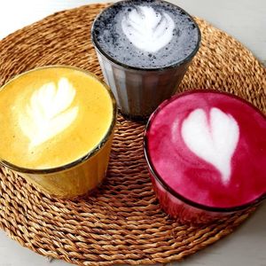 Latte:
Beet
Turmeric
Activated Charcoal at Roots Cafe & Deli in Dolphin Coast