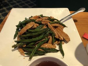 薑絲雞 CF16 ginger chicken   at Veggie Heaven in Teaneck