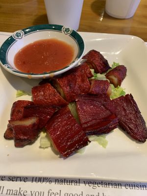 Spare Ribs (vegan)   at Veggie Heaven in Teaneck