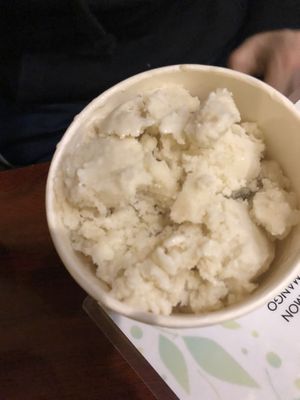 Ginger sorbet   at Veggie Heaven in Teaneck