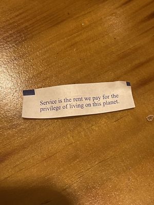   at Veggie Heaven in Teaneck