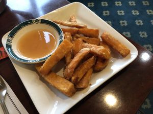 A14. Yam fries   at Veggie Heaven in Teaneck