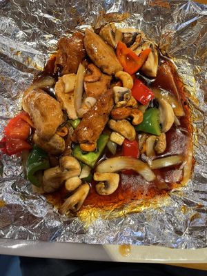   at Veggie Heaven in Teaneck