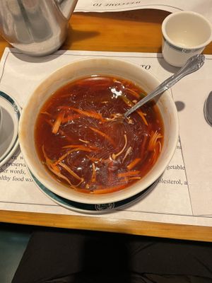   at Veggie Heaven in Teaneck